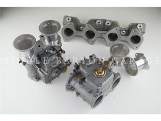 WEBER 40DCOE INLET AND TRUMPETS 